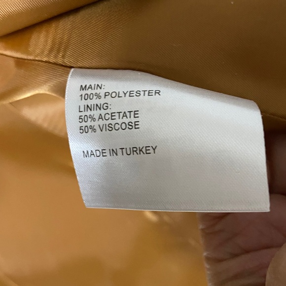 Karen Millen Classic Beige Trench Coat Size 6 - Picture 12 of 17